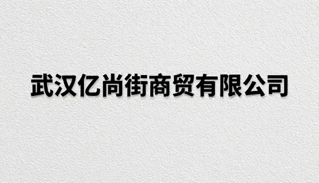 武汉亿尚街商贸有限公司