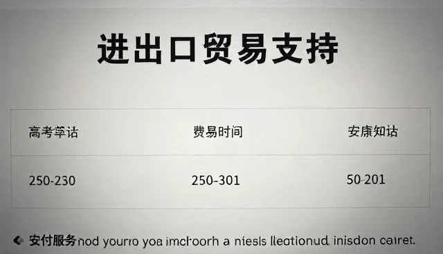 进出口贸易支持系统如何应对高并发？